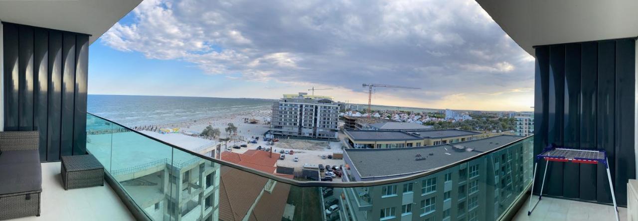 Apartament Direct La Plaja 4 Persoane Mamaia Nord Sky Sea View Appartement Năvodari Buitenkant foto