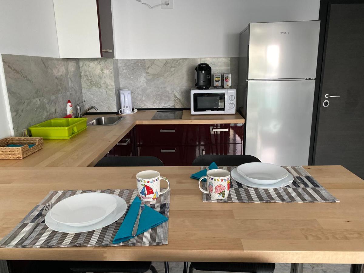 Apartament Direct La Plaja 4 Persoane Mamaia Nord Sky Sea View Appartement Năvodari Buitenkant foto