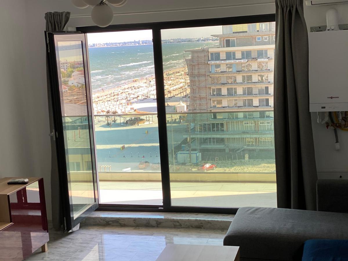 Apartament Direct La Plaja 4 Persoane Mamaia Nord Sky Sea View Appartement Năvodari Buitenkant foto