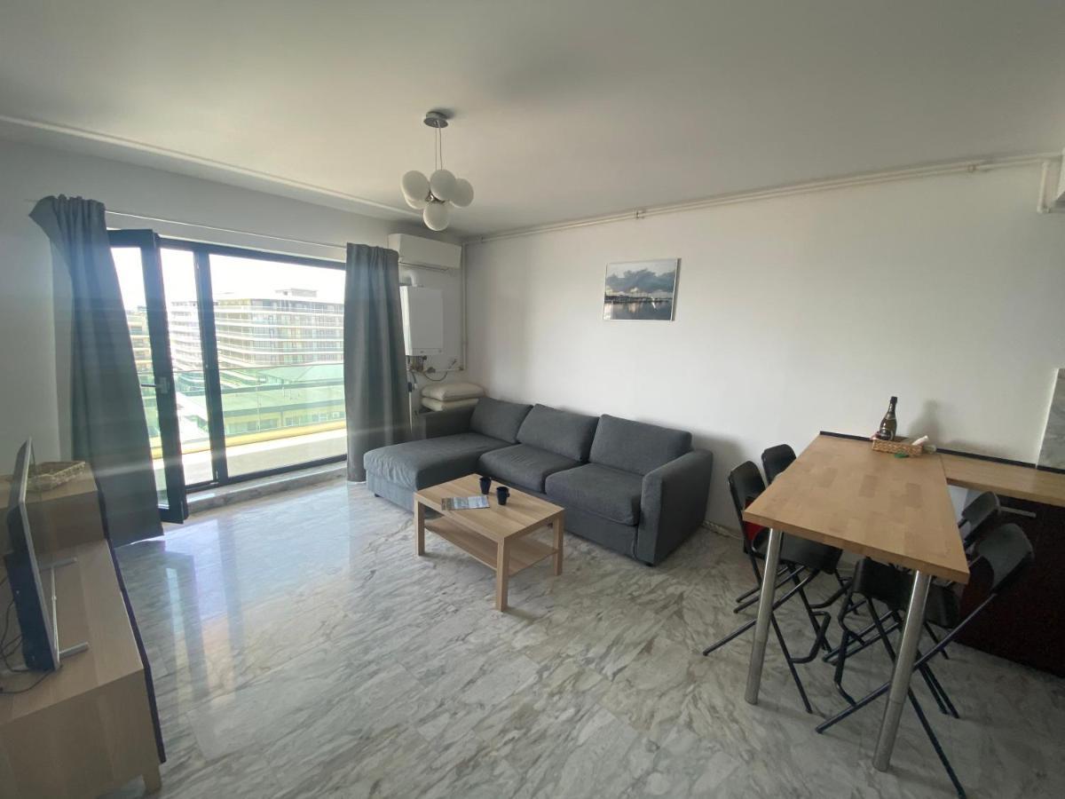 Apartament Direct La Plaja 4 Persoane Mamaia Nord Sky Sea View Appartement Năvodari Buitenkant foto