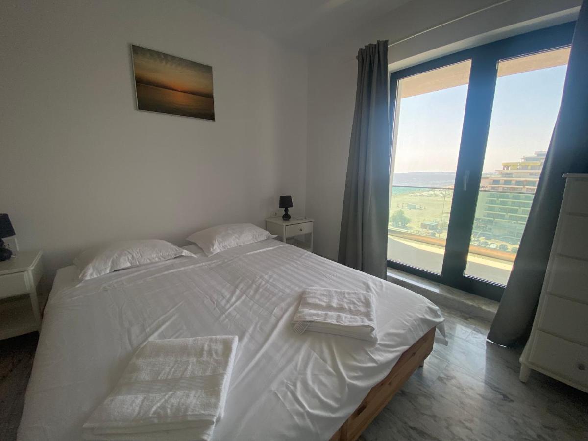 Apartament Direct La Plaja 4 Persoane Mamaia Nord Sky Sea View Appartement Năvodari Buitenkant foto